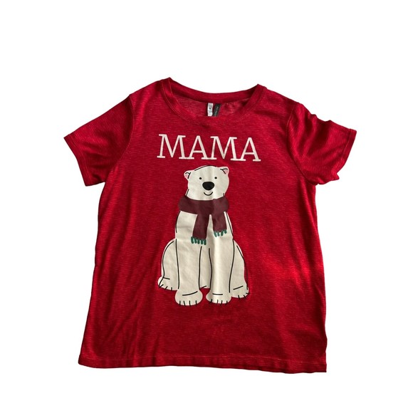Jaclyn Intimates pajama top " Mama Bear" sz M - Picture 1 of 1